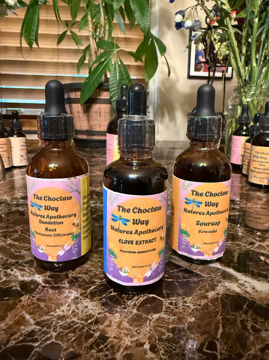 Clove, Dandelion, Soursop Inflammation Bundle