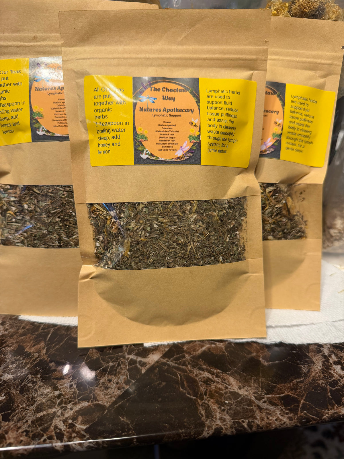 Lymphatic support tea